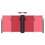 Toldo lateral retráctil rojo 100x600 cm de , Sombrillas - Ref: Foro24-4004582, Precio: 102,58 €