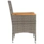 Garden armchairs with cushions 2 pcs gray synthetic rattan by , Garden chairs - Ref: Foro24-368120, Price: 145,25 €, Discount: %