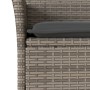 Garden armchairs with cushions 2 pcs gray synthetic rattan by , Garden chairs - Ref: Foro24-368120, Price: 146,40 €, Discount: %