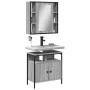 Badezimmermöbel Set 2 Stück grau grau Plywood von , Badezimmermöbel - Ref: Foro24-3214718, Preis: 117,38 €, Rabatt: %