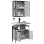 Badezimmermöbel Set 2 Stück grau grau Plywood von , Badezimmermöbel - Ref: Foro24-3214718, Preis: 117,38 €, Rabatt: %