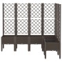 Garten mit geriebenem PP braun 160x120x142 cm von , Töpfe und Pflanzgefäße - Ref: Foro24-367940, Preis: 179,69 €, Rabatt: %