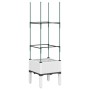 Garten mit geriebenem weißen PP 40x40x142,5 cm von , Töpfe und Pflanzgefäße - Ref: Foro24-367949, Preis: 26,93 €, Rabatt: %