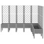 Gärtner mit grauem PP 200x160x142 cm von , Töpfe und Pflanzgefäße - Ref: Foro24-367942, Preis: 241,58 €, Rabatt: %