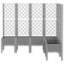 Gärtner mit grauem grauem PP 160x120x142 cm von , Töpfe und Pflanzgefäße - Ref: Foro24-367937, Preis: 151,69 €, Rabatt: %