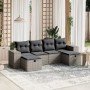 Gartenmöbel Set 6 Stück und synthetische graue Kissen von , Gartensets - Ref: Foro24-3264476, Preis: 360,45 €, Rabatt: %