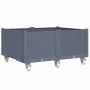 Garten mit Rädern PP grau 100x80x54 cm von , Töpfe und Pflanzgefäße - Ref: Foro24-367977, Preis: 159,16 €, Rabatt: %