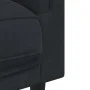 3-seater black velvet sofa with cushions by , Sofas - Ref: Foro24-372647, Price: 297,95 €, Discount: %