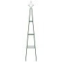 Climbing plant support 2 units dark green iron 35x35x195cm by vidaXL, Pergolas, arches and garden trellises - Ref: Foro24-470...