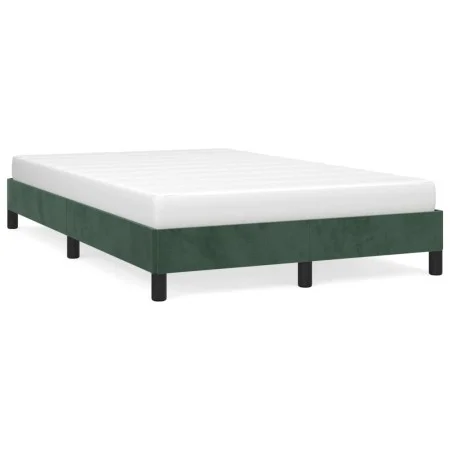 Green velvet bed frame 120x190 cm by , Beds and slatted bases - Ref: Foro24-379505, Price: 94,80 €, Discount: %