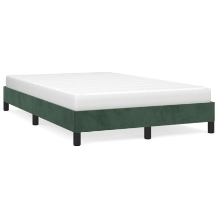Grüne Samtbettstruktur 120x190 cm von , Betten und Lattenroste - Ref: Foro24-379505, Preis: 97,41 €, Rabatt: %