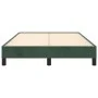 Green velvet bed frame 120x190 cm by , Beds and slatted bases - Ref: Foro24-379505, Price: 94,80 €, Discount: %