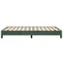 Green velvet bed frame 120x190 cm by , Beds and slatted bases - Ref: Foro24-379505, Price: 94,80 €, Discount: %