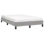 Light gray fabric bed frame 120x190 cm by , Beds and slatted bases - Ref: Foro24-379482, Price: 94,84 €, Discount: %