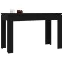 Black plywood dining table 120x60x76 cm by vidaXL, Kitchen and dining tables - Ref: Foro24-800757, Price: 90,25 €, Discount: %
