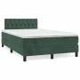 Box Box Box Feder Matratze und LED dunkelgrün Samt 120x190cm von , Betten und Lattenroste - Ref: Foro24-3270174, Preis: 412,5...