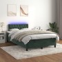 Box Box Box Feder Matratze und LED dunkelgrün Samt 120x190cm von , Betten und Lattenroste - Ref: Foro24-3270174, Preis: 385,2...