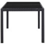 Garten-Essgruppe 7-teilig aus schwarzem synthetischem Rattan von vidaXL, Gartensets - Ref: Foro24-45977, Preis: 548,06 €, Rab...
