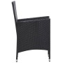 Garten-Essgruppe 7-teilig aus schwarzem synthetischem Rattan von vidaXL, Gartensets - Ref: Foro24-45977, Preis: 548,06 €, Rab...