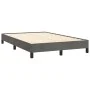 Box spring bed with mattress and LED dark gray velvet 120x190 cm by , Beds and slatted bases - Ref: Foro24-3270160, Price: 39...