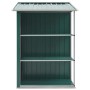 Gartenhaus mit grünem Eisenregal 205x130x183 cm von vidaXL, Schuppen - Ref: Foro24-47104, Preis: 307,88 €, Rabatt: %