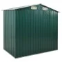 Gartenhaus mit grünem Eisenregal 205x130x183 cm von vidaXL, Schuppen - Ref: Foro24-47104, Preis: 300,90 €, Rabatt: %