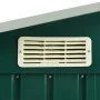 Garden shed with green iron shelf 205x130x183 cm by vidaXL, Sheds - Ref: Foro24-47104, Price: 300,90 €, Discount: %
