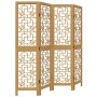 4-panel partition screen solid paulownia wood brown by , Room dividers - Ref: Foro24-358865, Price: 82,81 €, Discount: %