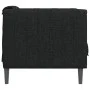 Sillón de tela negro de , Sofás - Ref: Foro24-372597, Precio: 152,17 €, Descuento: %