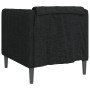 Sillón de tela negro de , Sofás - Ref: Foro24-372597, Precio: 156,39 €, Descuento: %