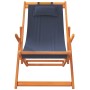 Klappbare Strandkörbe 2 Einheiten aus blauem Stoff von , Gartenstühle - Ref: Foro24-3214481, Preis: 111,88 €, Rabatt: %