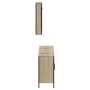 Set de muebles de baño 3 pzas madera contrachapada roble Sonoma de , Muebles de baño - Ref: Foro24-3214791, Precio: 159,89 €