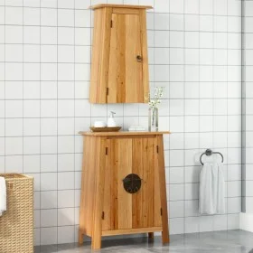 2-teiliges Badezimmermöbel-Set aus massivem Kiefernholz von , Badezimmermöbel - Ref: Foro24-3223458, Preis: 305,63 €, Rabatt: %