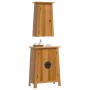 2-teiliges Badezimmermöbel-Set aus massivem Kiefernholz von , Badezimmermöbel - Ref: Foro24-3223458, Preis: 310,52 €, Rabatt: %