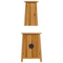 2-teiliges Badezimmermöbel-Set aus massivem Kiefernholz von , Badezimmermöbel - Ref: Foro24-3223458, Preis: 310,52 €, Rabatt: %