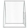 Hühnerkäfig aus silberverzinktem Stahl, 100 x 105 x 120 cm von , Käfige und Lebensräume für Kleintiere - Ref: Foro24-172552, ...