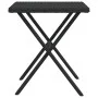 Sun loungers with table 2 units black synthetic rattan by , Loungers - Ref: Foro24-368251, Price: 241,94 €, Discount: %