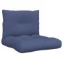 Cushion set for pallet sofa in navy blue fabric 60x38x13 cm by , Cushions for chairs and sofas - Ref: Foro24-378176, Price: 4...