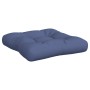 Cushion set for pallet sofa in navy blue fabric 60x38x13 cm by , Cushions for chairs and sofas - Ref: Foro24-378176, Price: 5...