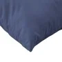 Cushion set for pallet sofa in navy blue fabric 60x38x13 cm by , Cushions for chairs and sofas - Ref: Foro24-378176, Price: 4...