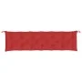 Garden bench cushion Oxford fabric red 200x50x7 cm by , Cushions for chairs and sofas - Ref: Foro24-361646, Price: 30,83 €, D...