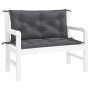 Gartenbank Kissen 2 Sie anthrazit 100x50x7 cm von , Kissen für Stühle und Sofas - Ref: Foro24-361659, Preis: 36,25 €, Rabatt: %