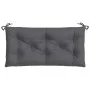 Garden bench cushions 2 pcs anthracite 100x50x7 cm by , Cushions for chairs and sofas - Ref: Foro24-361659, Price: 35,84 €, D...