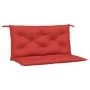 Garden bench cushions 2 pcs Oxford fabric red 100x50x7 cm by , Cushions for chairs and sofas - Ref: Foro24-361665, Price: 35,...