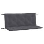 Garden bench cushions 2 pcs anthracite 120x50x7 cm by , Cushions for chairs and sofas - Ref: Foro24-361678, Price: 40,17 €, D...