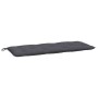 Garden bench cushions 2 pcs anthracite 120x50x7 cm by , Cushions for chairs and sofas - Ref: Foro24-361678, Price: 40,17 €, D...