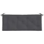 Garden bench cushions 2 pcs anthracite 120x50x7 cm by , Cushions for chairs and sofas - Ref: Foro24-361678, Price: 39,31 €, D...