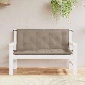 Gartenbank Kissen 2 uds Stoff Oxford taupé 120x50x7 cm von , Kissen für Stühle und Sofas - Ref: Foro24-361686, Preis: 39,71 €...