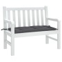 Gartenbank Kissen Stoff Oxford grau anthrazit 110x50x7 cm von , Kissen für Stühle und Sofas - Ref: Foro24-361811, Preis: 32,6...