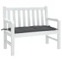 Gartenbank Kissen Stoff Oxford grau anthrazit 110x50x7 cm von , Kissen für Stühle und Sofas - Ref: Foro24-361811, Preis: 26,0...